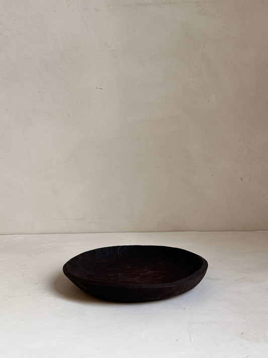 Vintage wooden plate N° 4