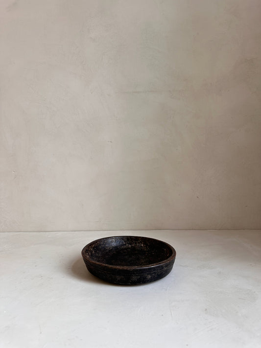 Vintage wooden plate N°1