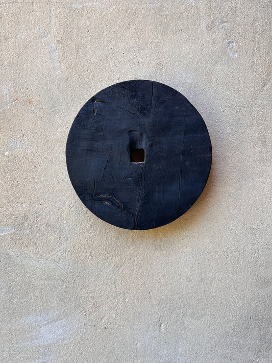 Burnt wood wall hanging N°3