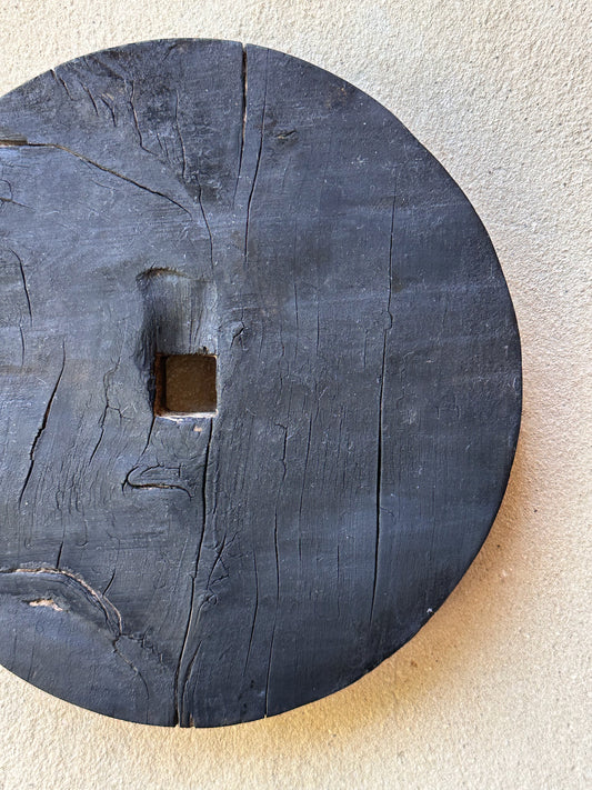 Burnt wood wall hanging N°3