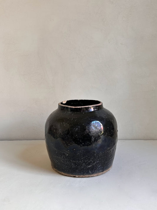Antique glazed pot N° 295