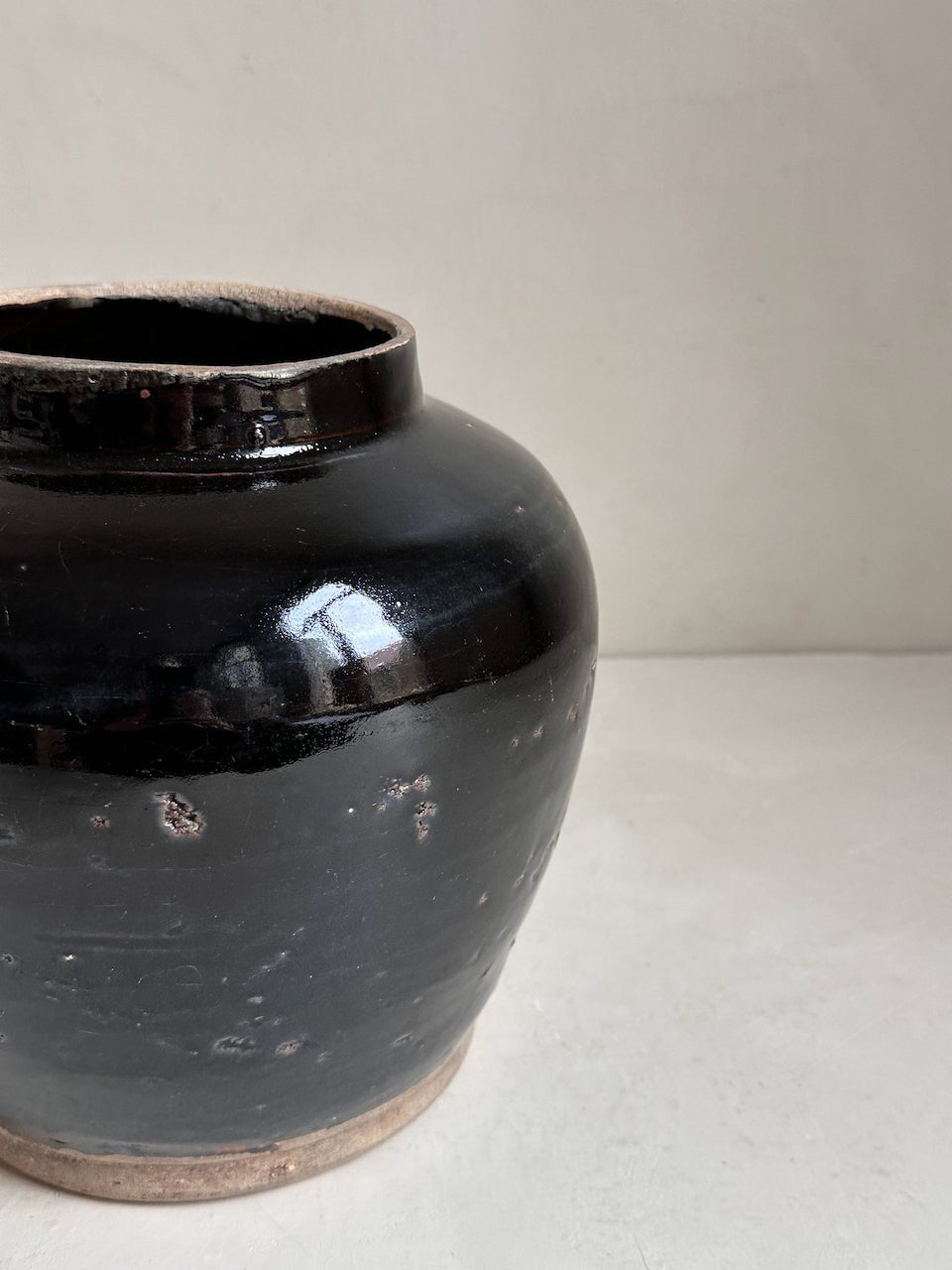 The Corner - Antique glazed pot N° 270 - Pots & Vases