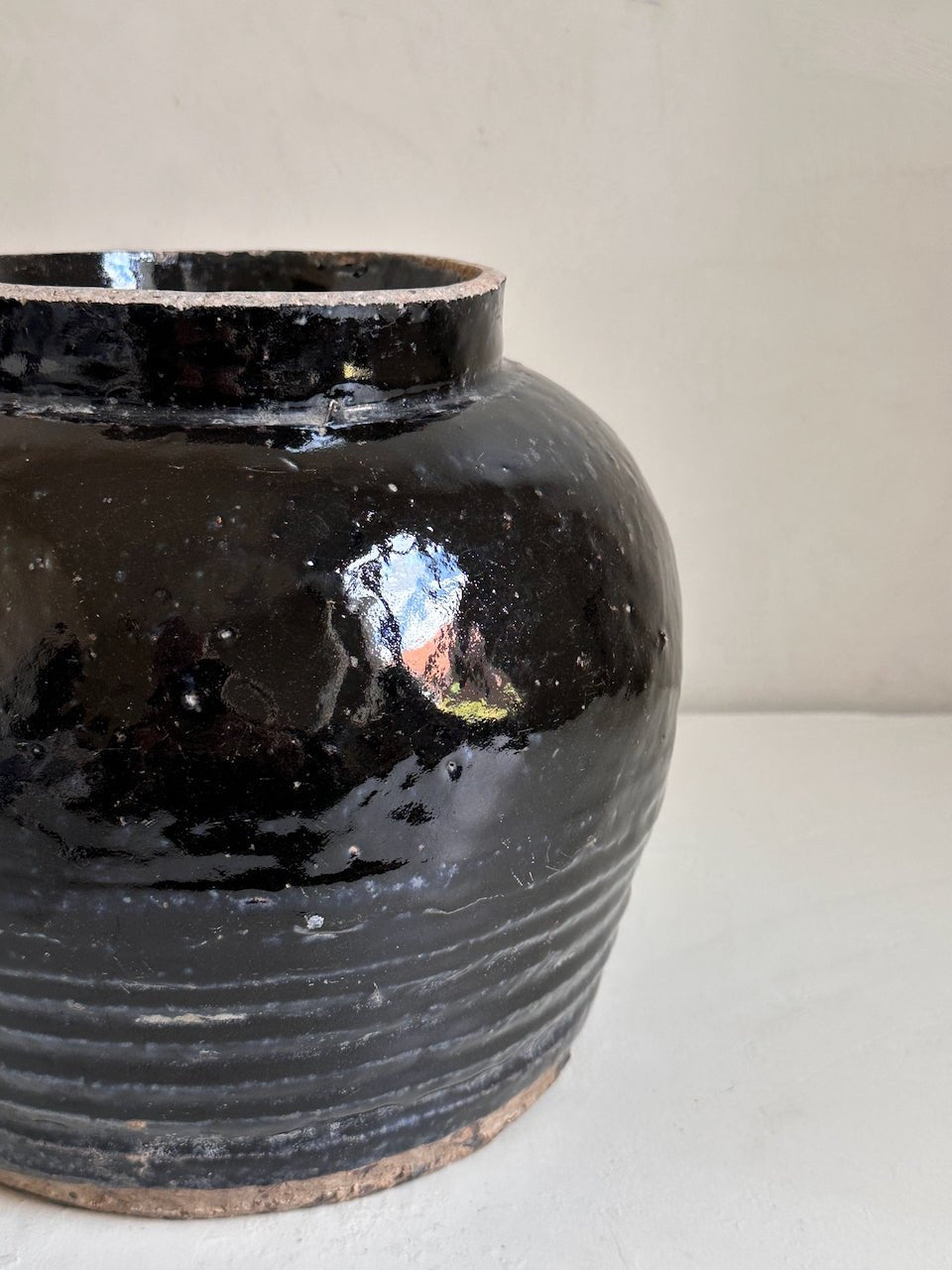 The Corner - Antique glazed pot N° 294 - Pots & Vases
