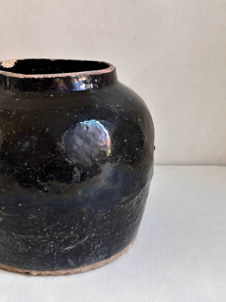 The Corner - Antique glazed pot N° 295 - Pots & Vases