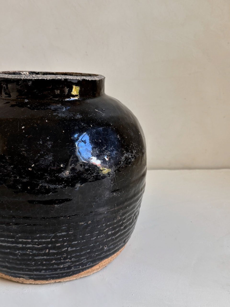 The Corner - Antique glazed pot N° 296 - Pots & Vases