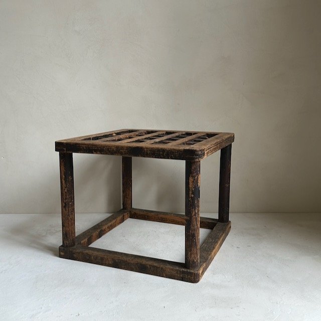 The Corner - Antique Japanese Kotatsu table N° 1 - Side Tables & Stools