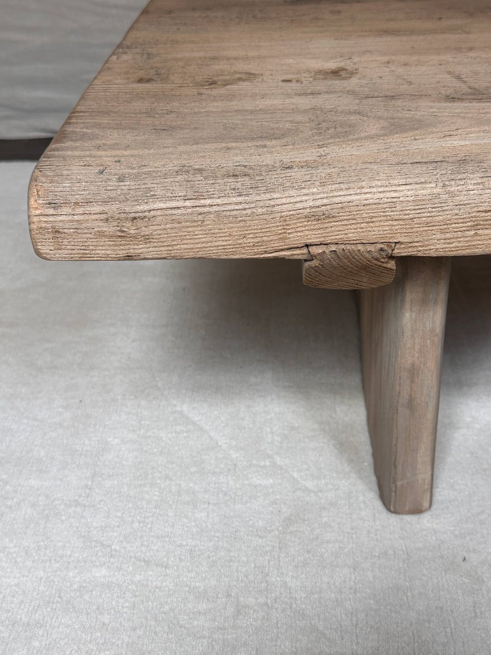 The Corner - Antique oak coffee table N° 45 - Coffee Tables & Consoles