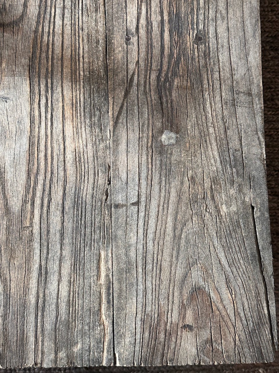 The Corner - Antique oak coffee table N° 49 - Coffee Tables & Consoles