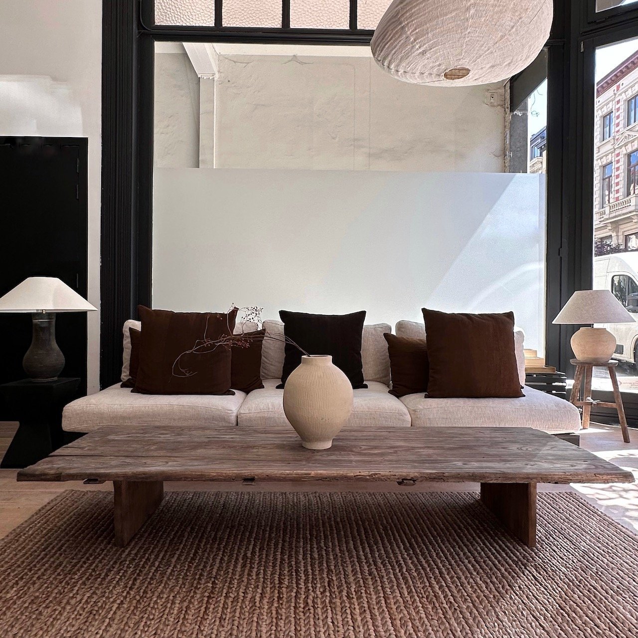 The Corner - Antique oak coffee table No 29 - Coffee Tables & Consoles