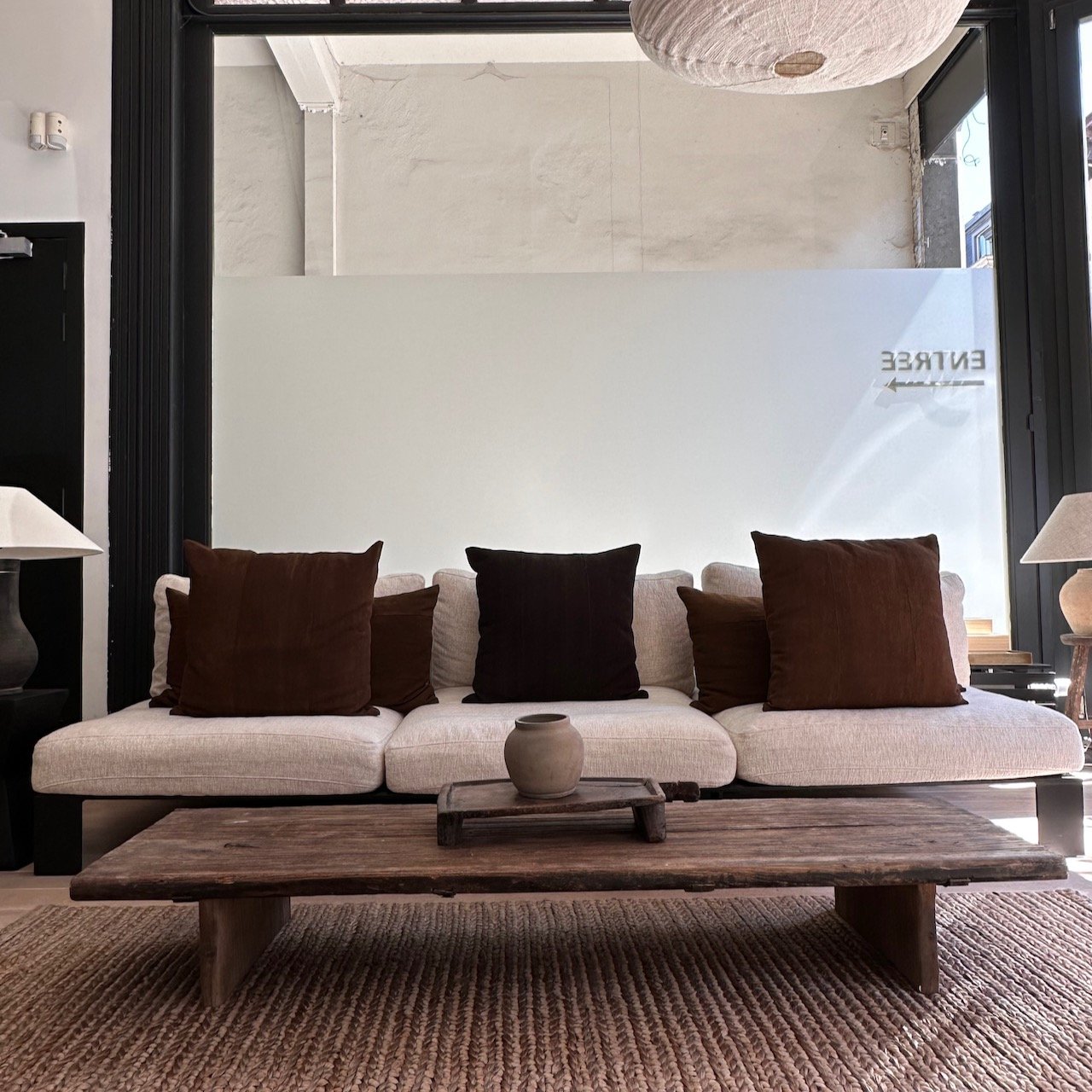 The Corner - Antique oak coffee table No 32 - Coffee Tables & Consoles