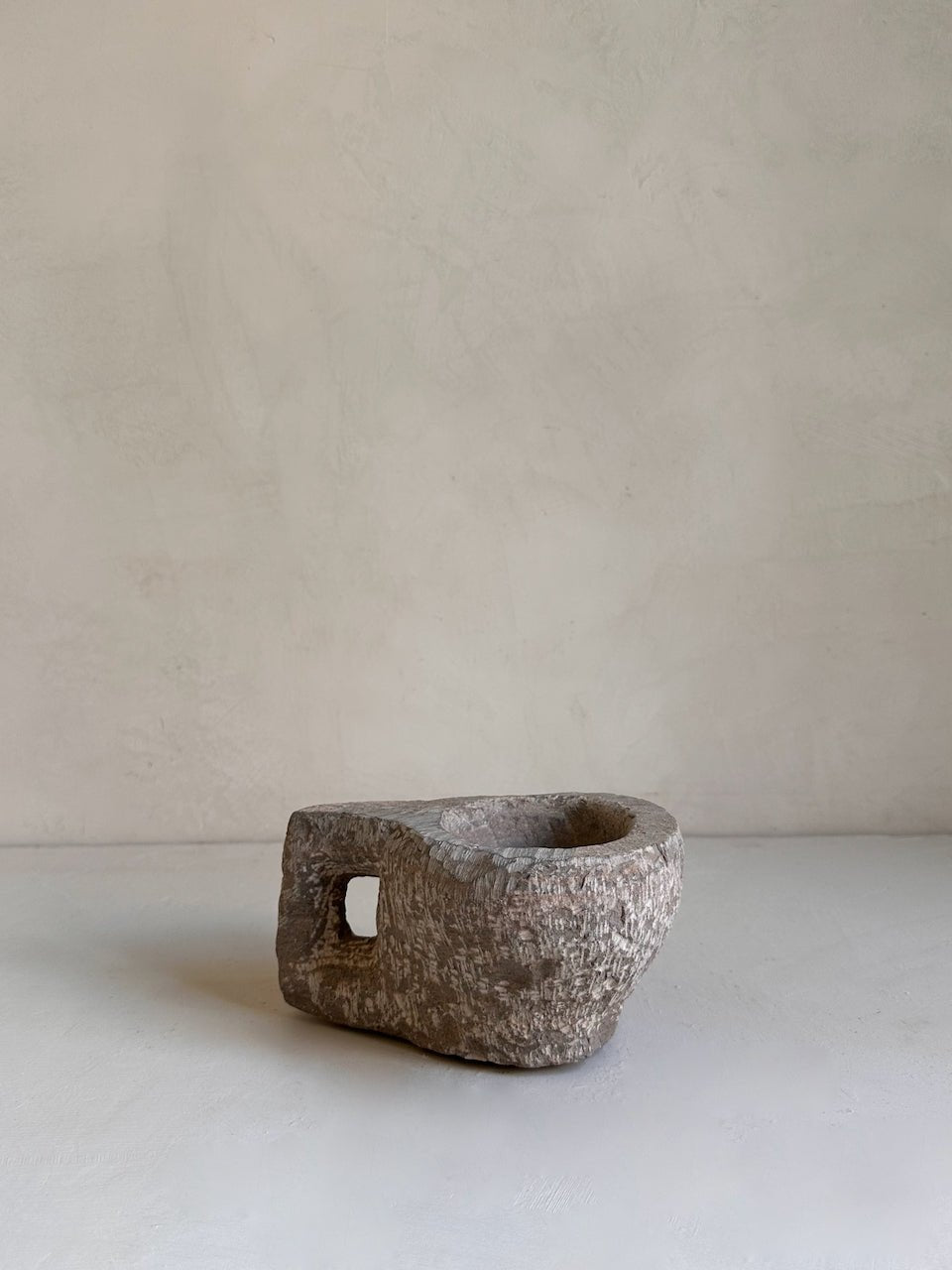 The Corner - Antique stone mortar with handle N° 18 - Table & Kitchenware