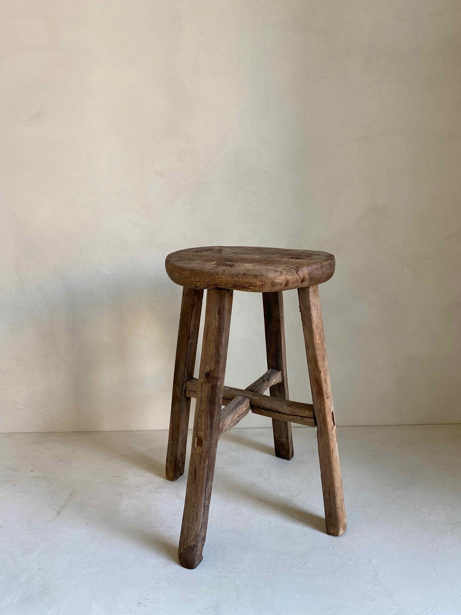 The Corner - Antique stool N° 10 - Benches & Stools