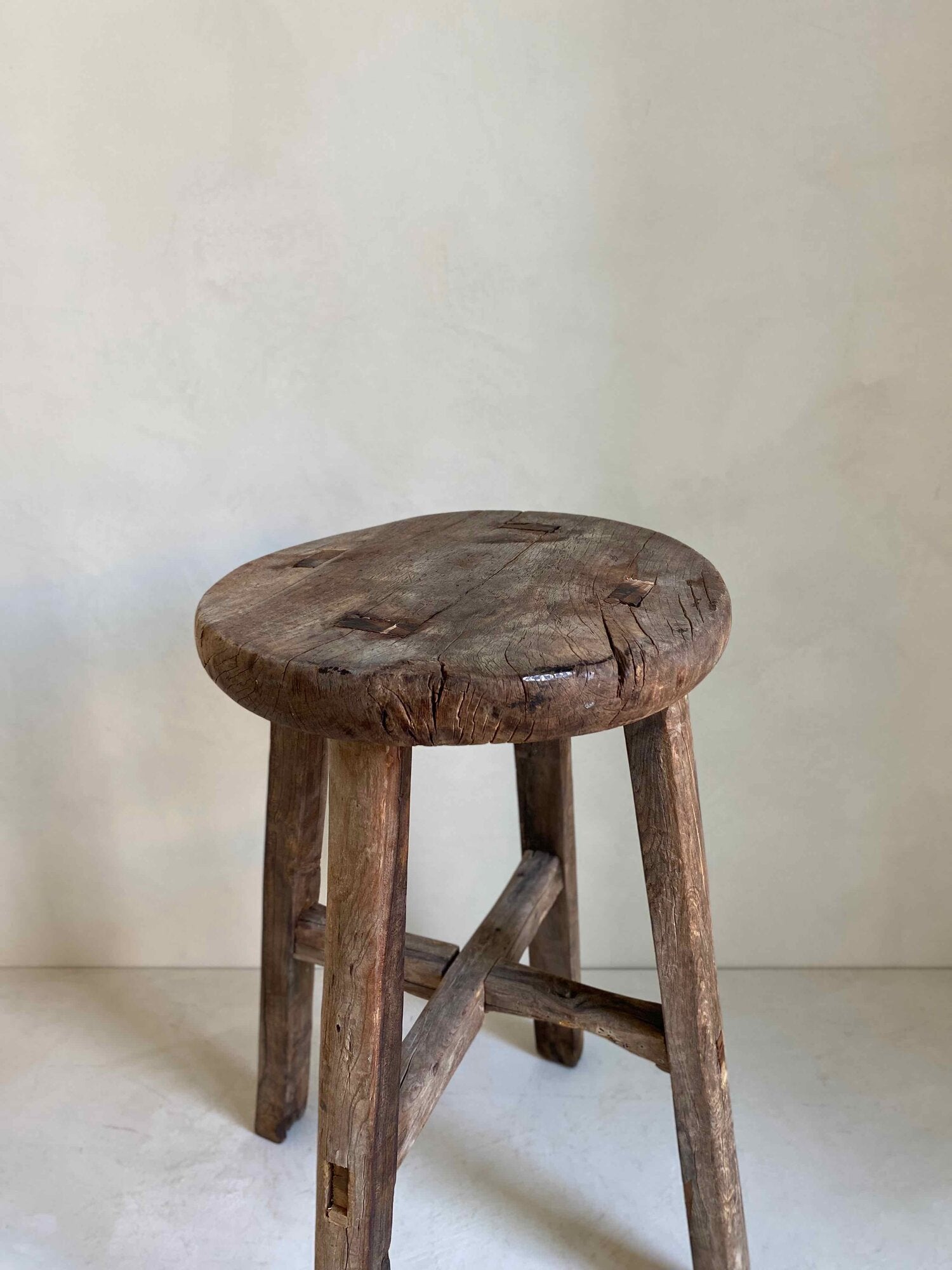The Corner - Antique stool N° 10 - Benches & Stools