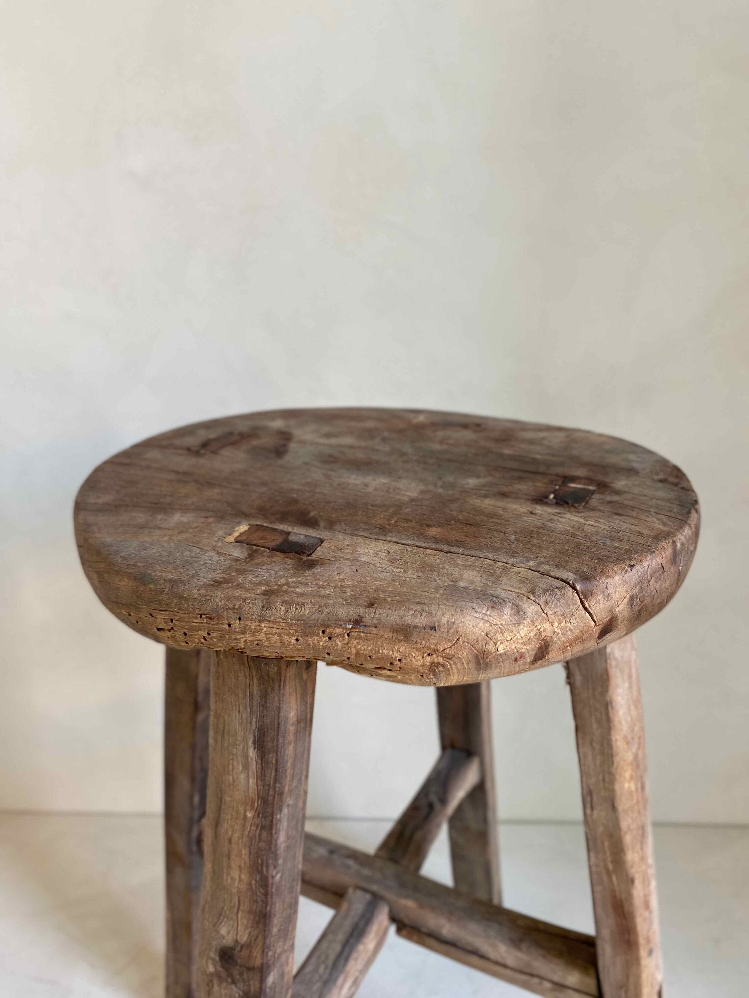 The Corner - Antique stool N° 10 - Benches & Stools