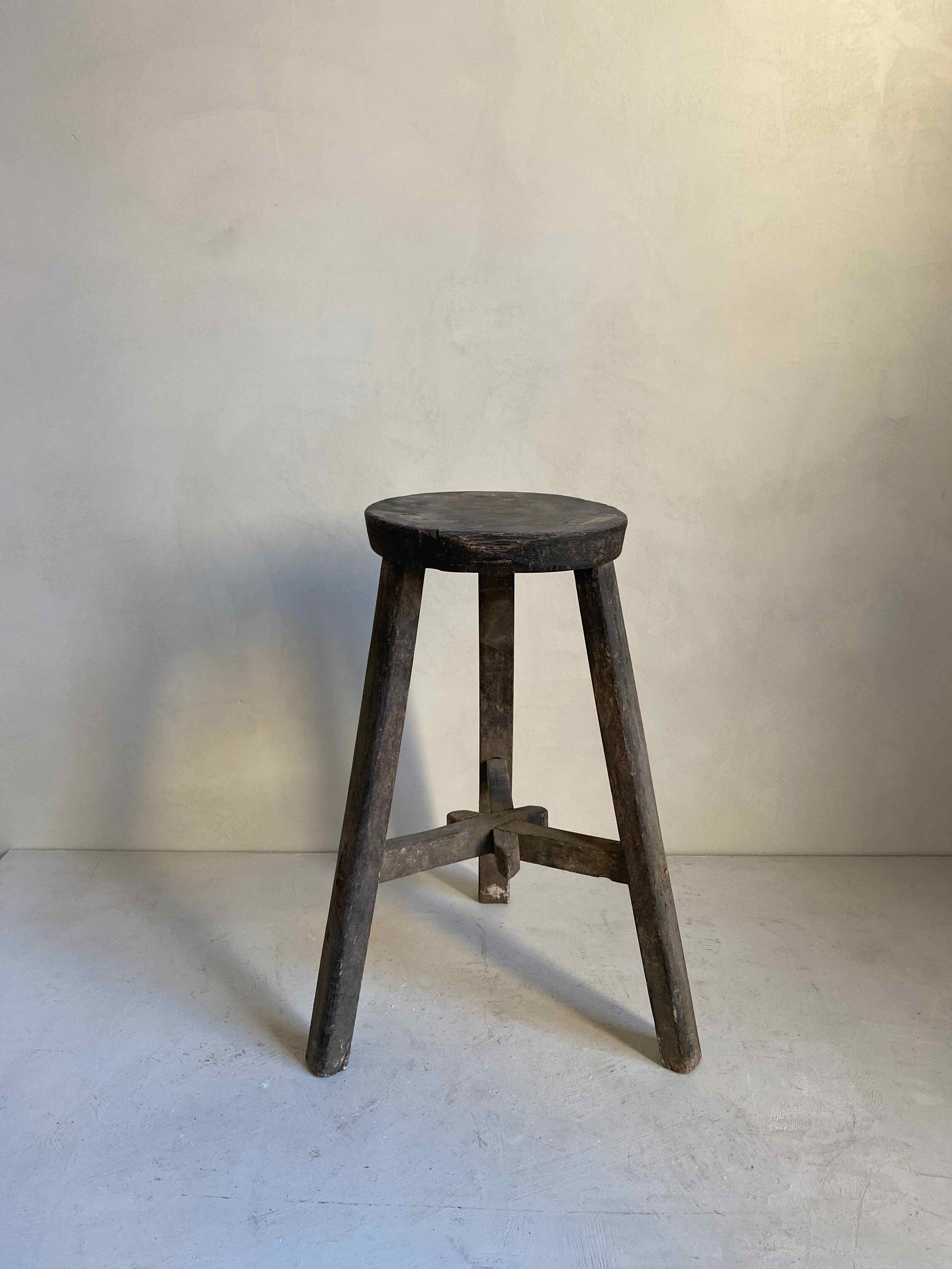 The Corner - Antique stool N° 12 - Benches & Stools