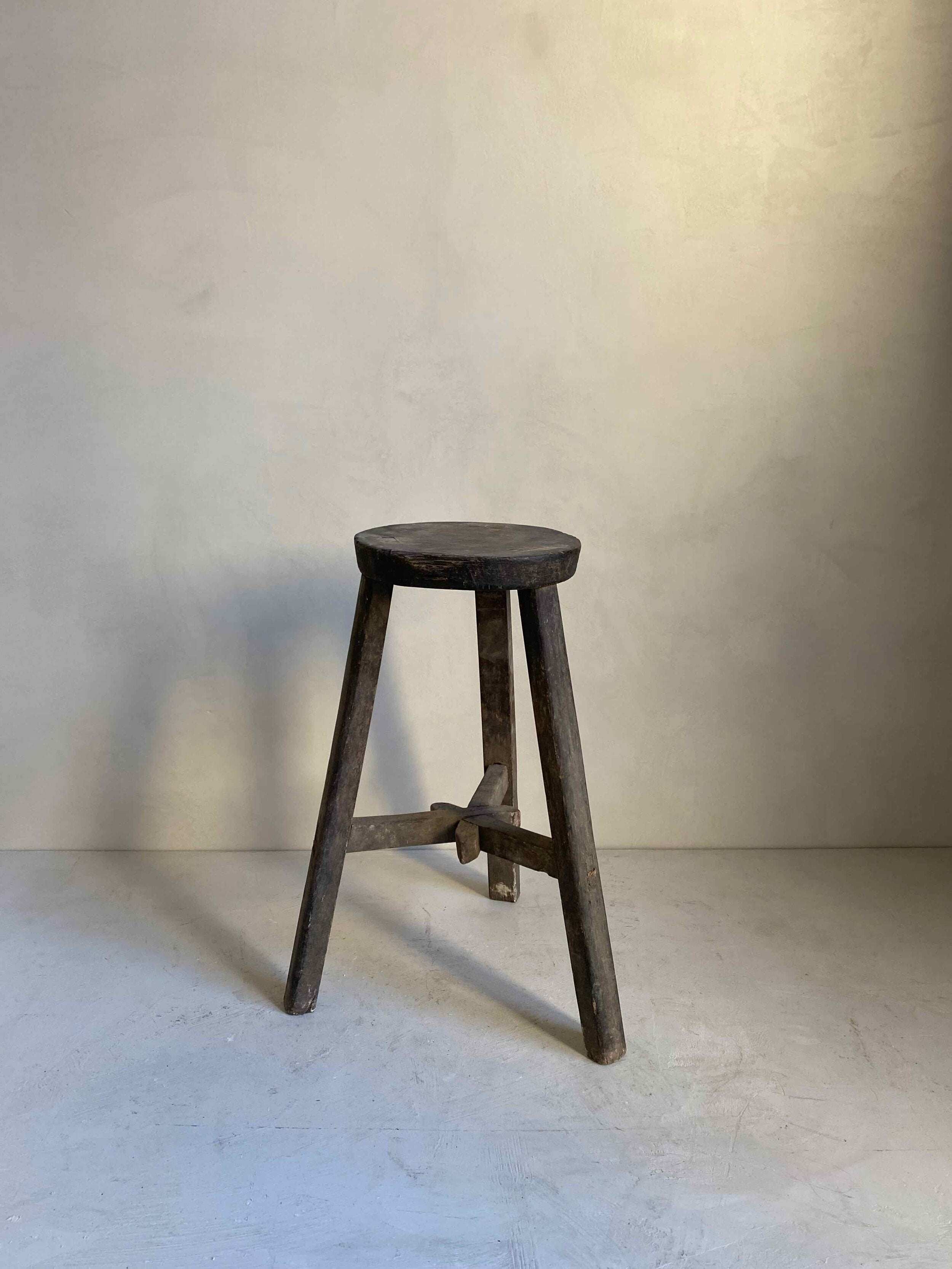 The Corner - Antique stool N° 12 - Benches & Stools
