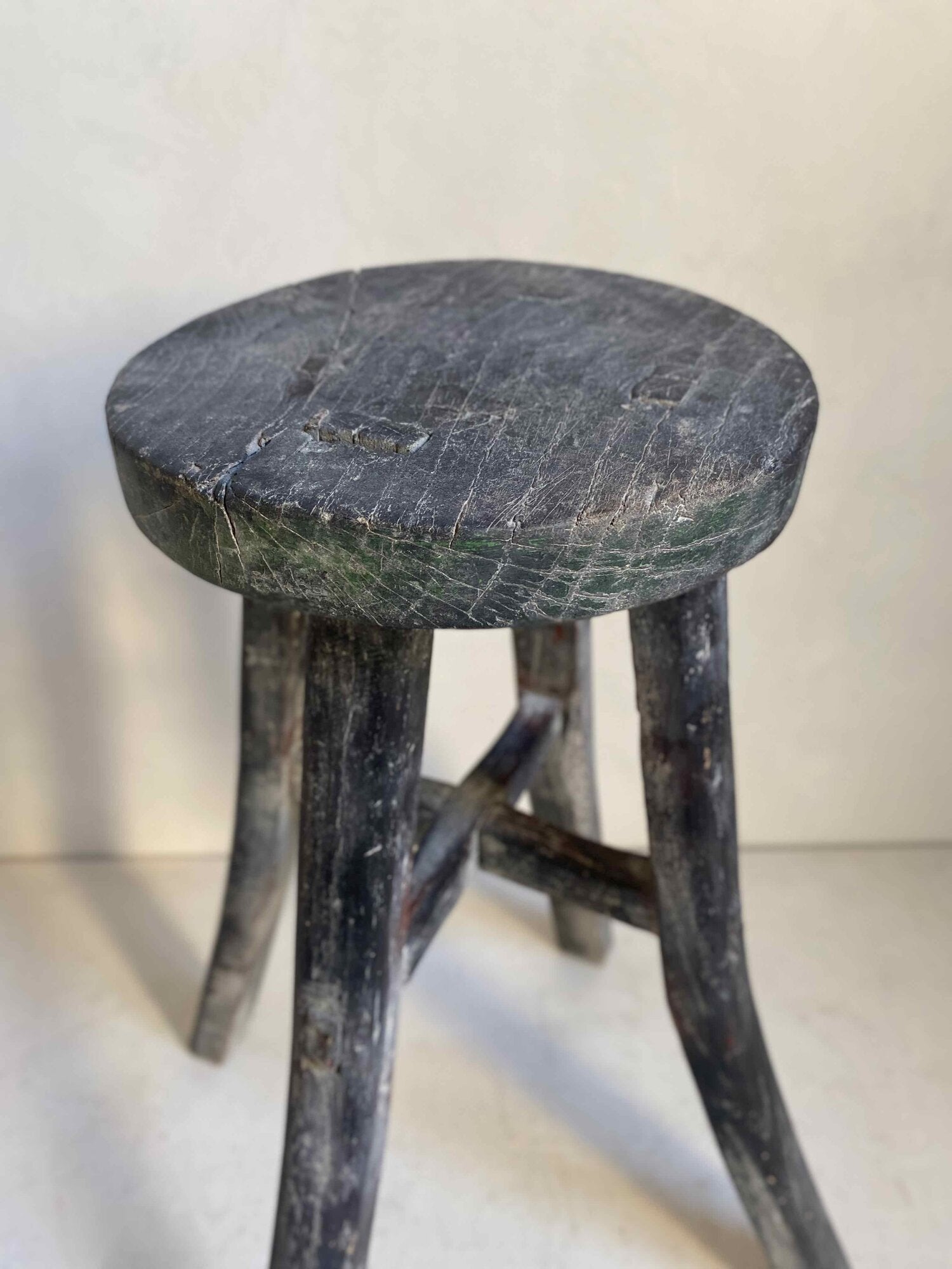 The Corner - Antique stool N° 13 - Benches & Stools