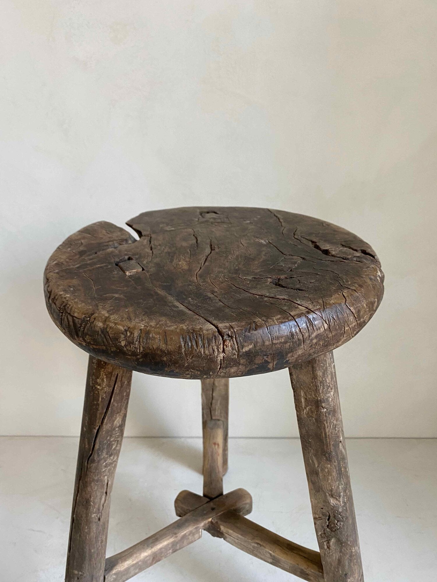 The Corner - Antique stool N° 9 - Benches & Stools