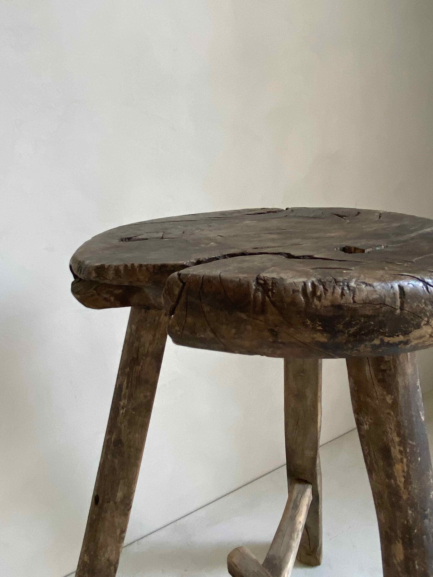 The Corner - Antique stool N° 9 - Benches & Stools