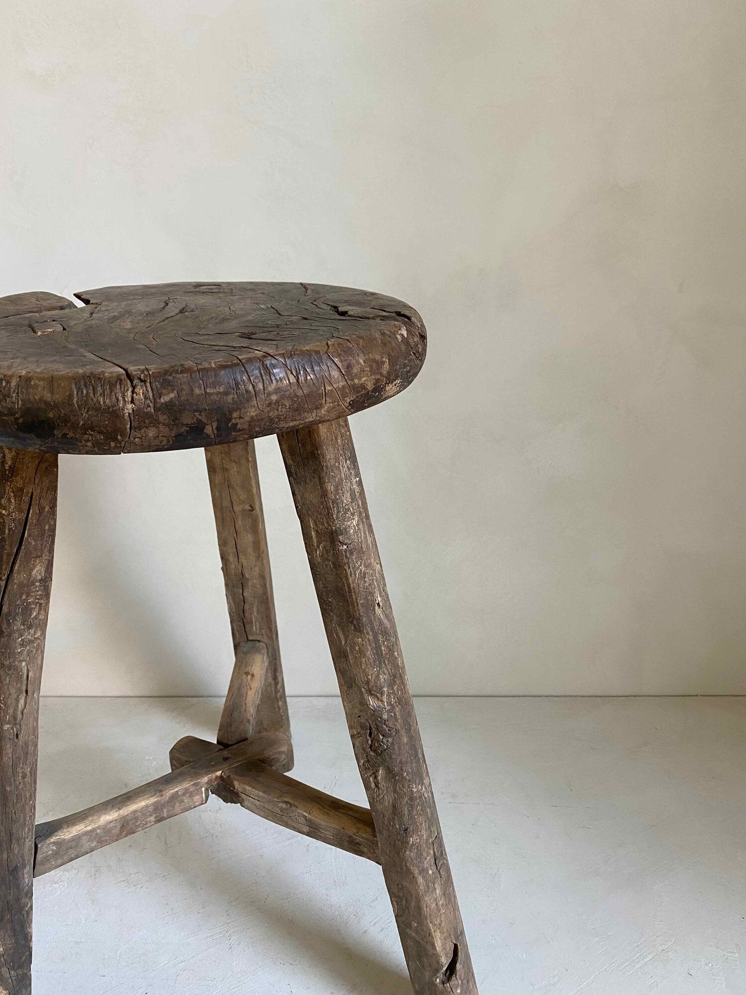 The Corner - Antique stool N° 9 - Benches & Stools