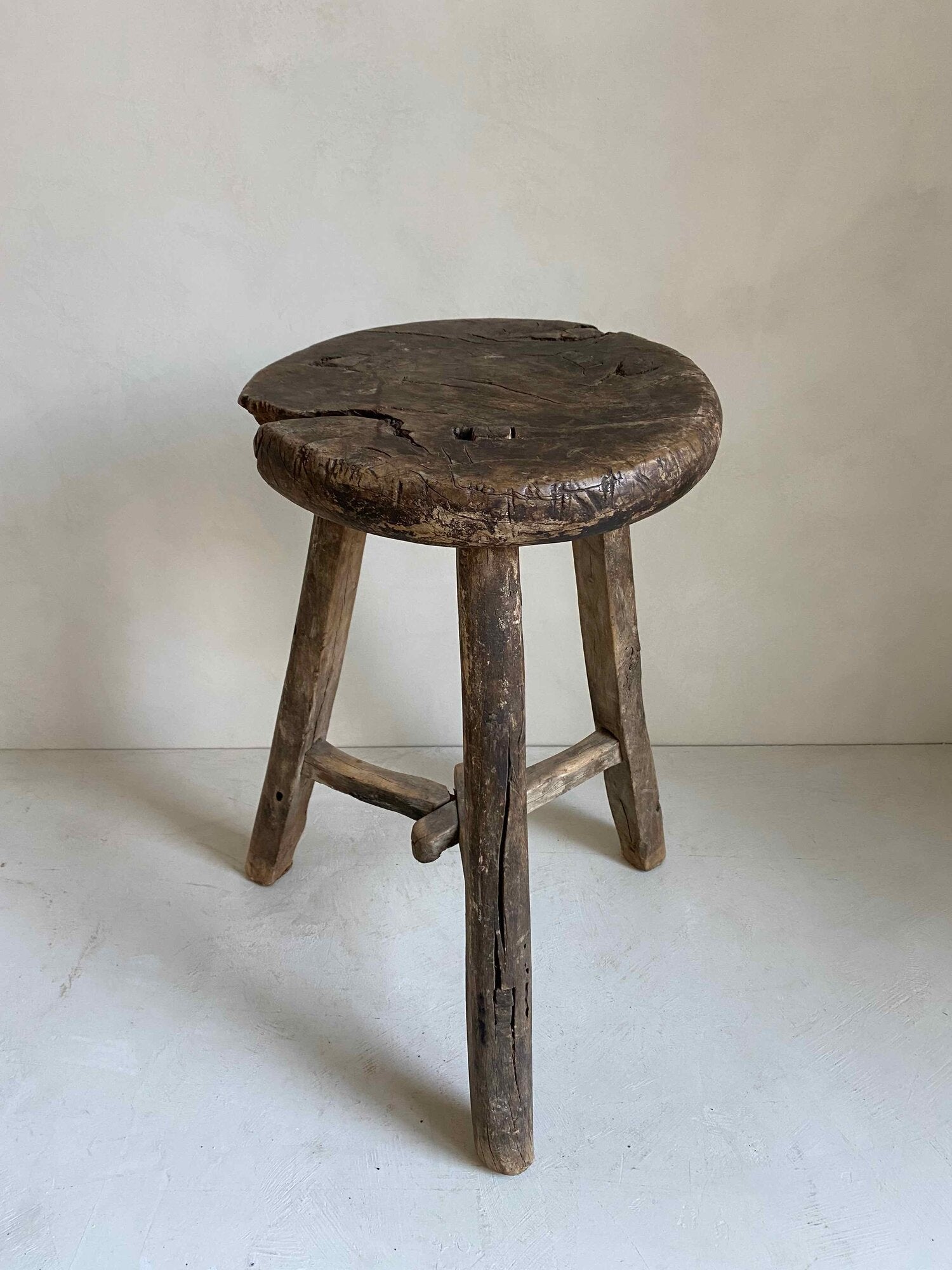 The Corner - Antique stool N° 9 - Benches & Stools