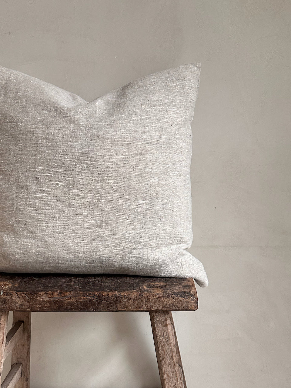 The Corner - Belgian Linen N°1 50 X 50 cm 2/2 - Cushions