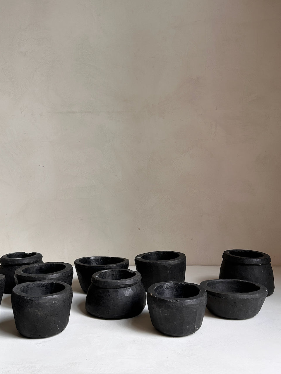 The Corner - Black stone mortar N° 15 - Table & Kitchenware