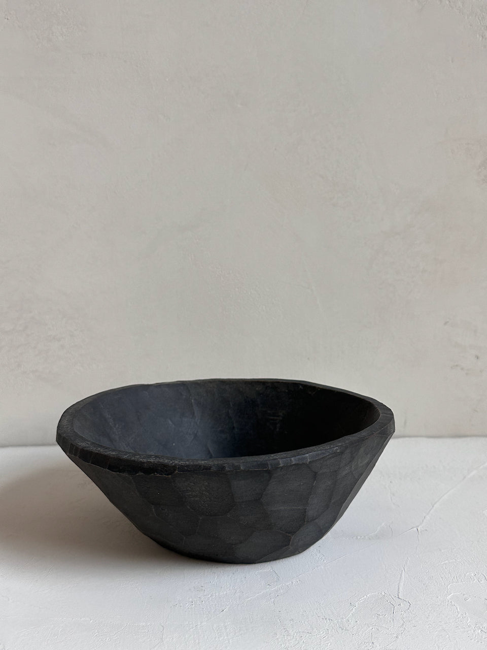 The Corner - Black wooden bowl N° 14 - Decoration