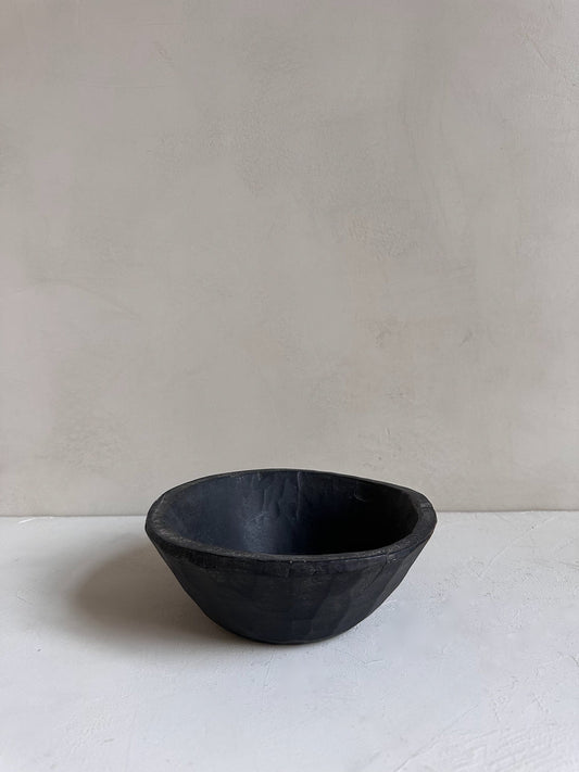 The Corner - Black wooden bowl N°10 - Decoration