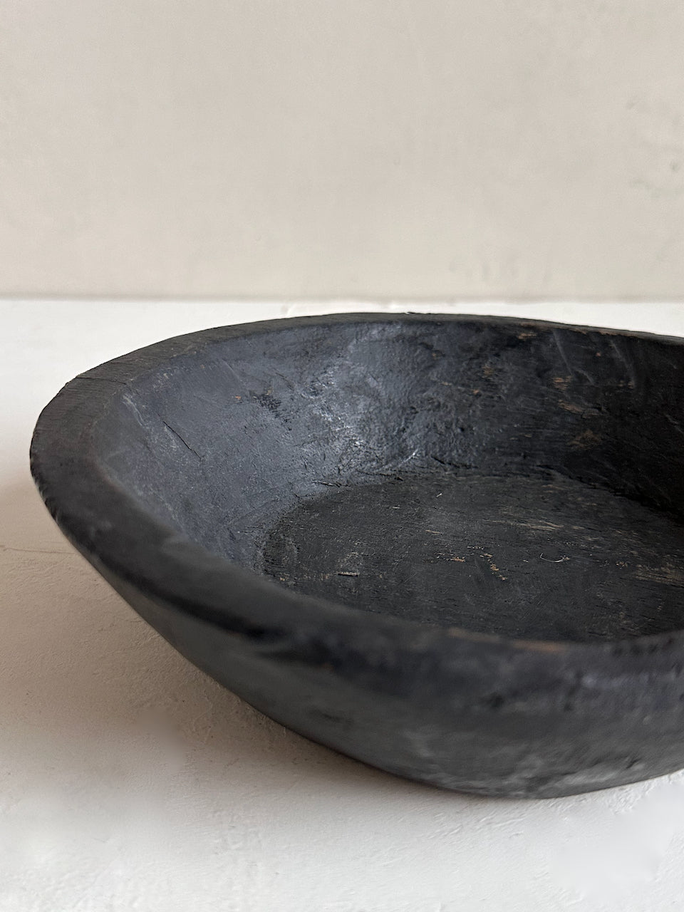 The Corner - Black wooden bowl N°12 - Decoration