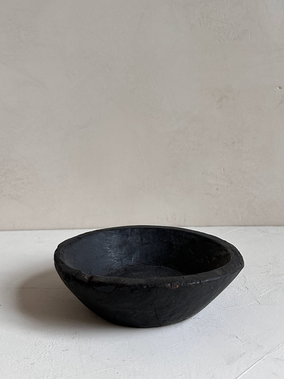 The Corner - Black wooden bowl N°12 - Decoration