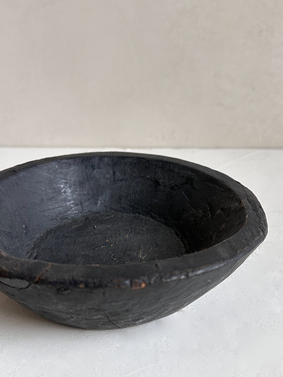 The Corner - Black wooden bowl N°12 - Decoration