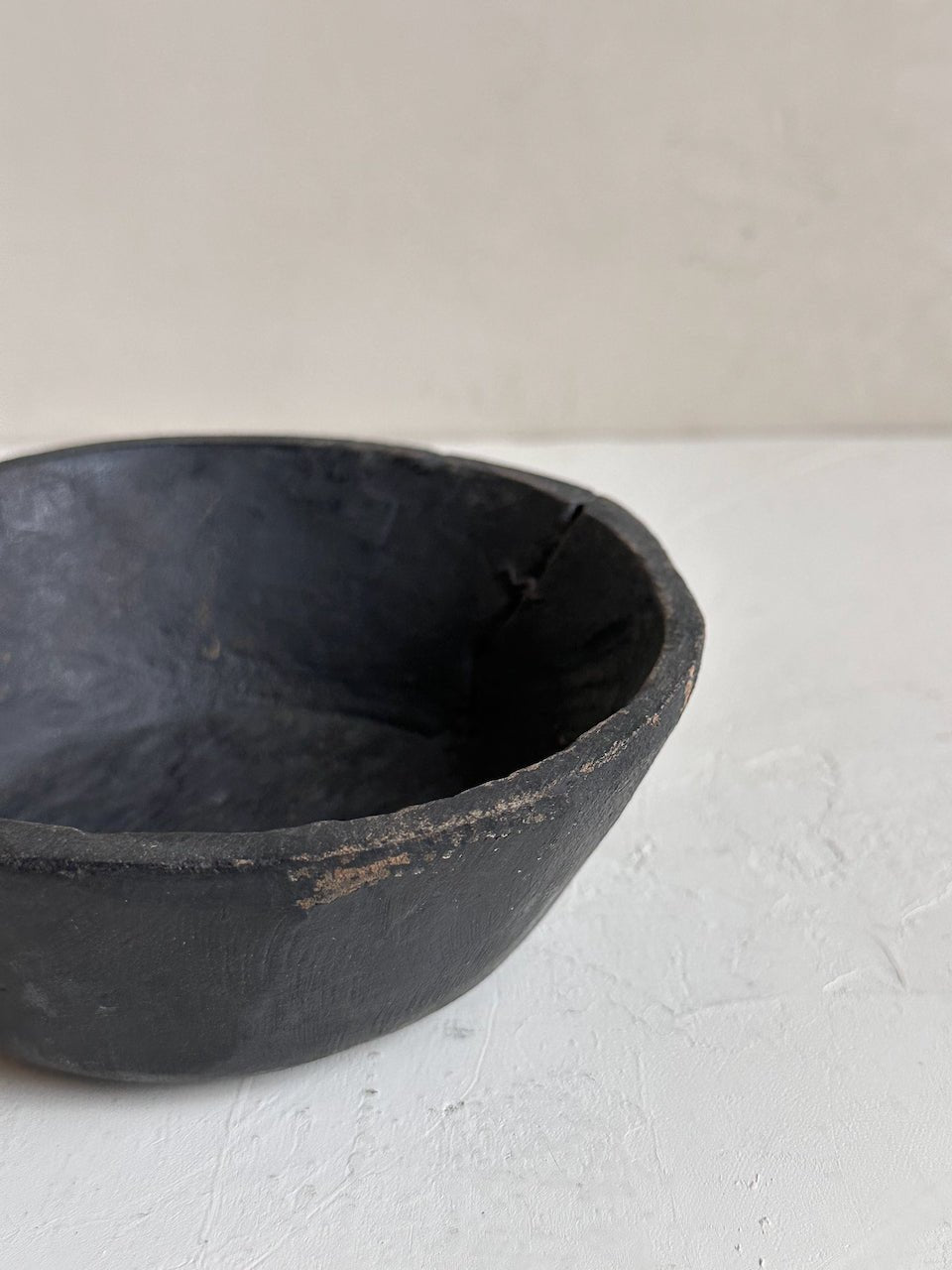 The Corner - Black wooden bowl N°15 - Decoration