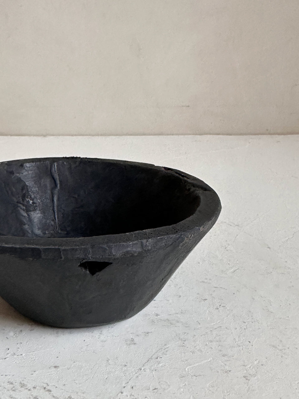 The Corner - Black wooden bowl N°16 - Decoration