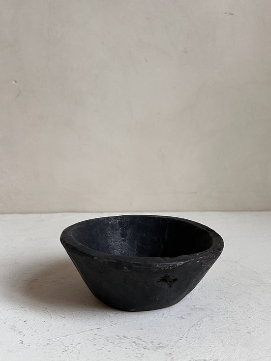 The Corner - Black wooden bowl N°16 - Decoration