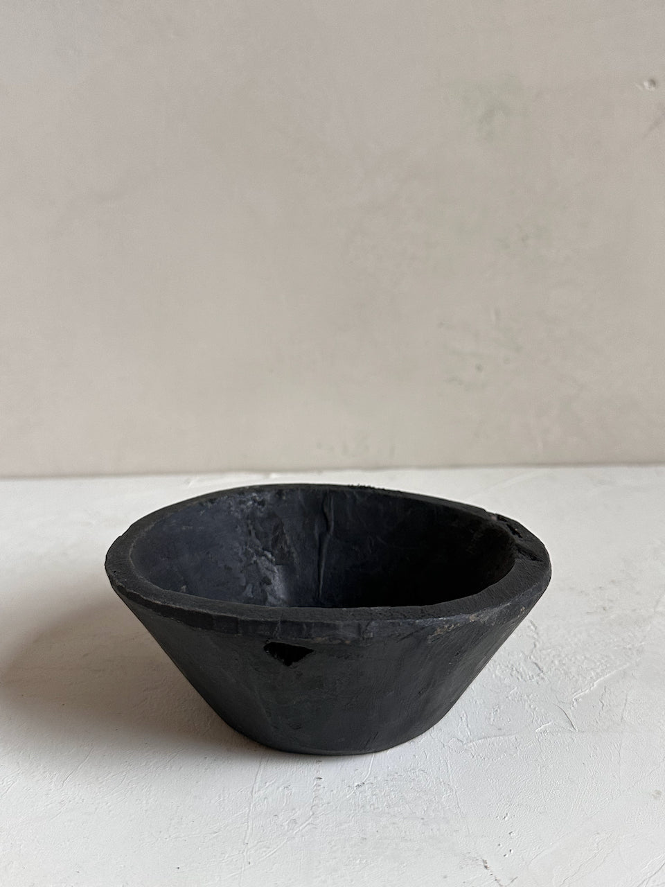 The Corner - Black wooden bowl N°16 - Decoration