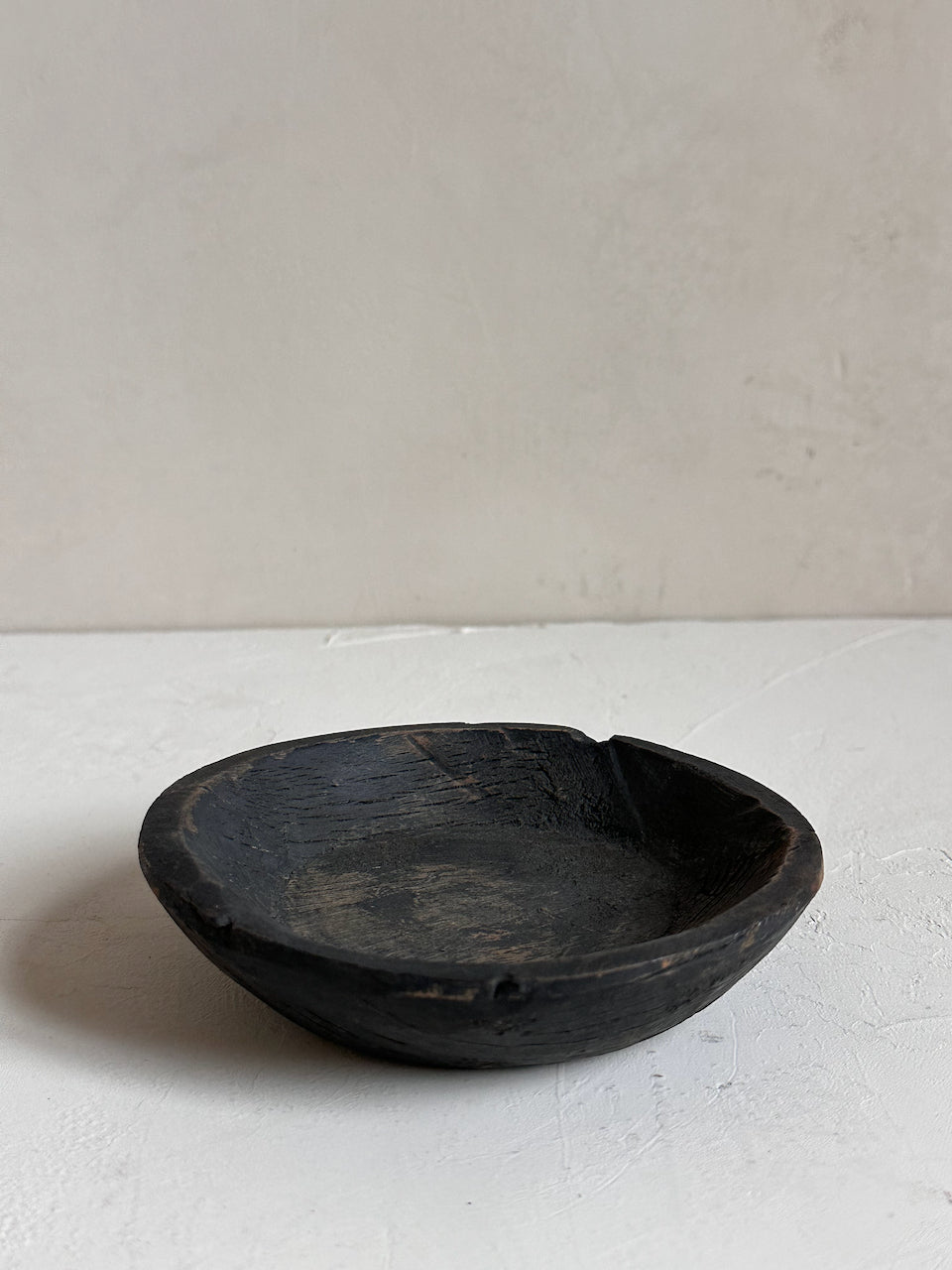 The Corner - Black wooden bowl N°17 - Decoration