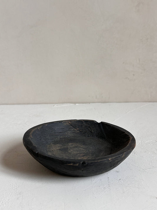 The Corner - Black wooden bowl N°17 - Decoration