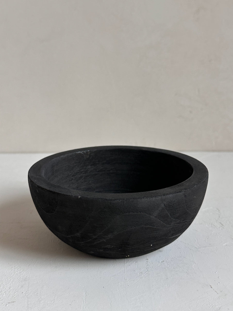 The Corner - Black wooden bowl N°4 - Decoration