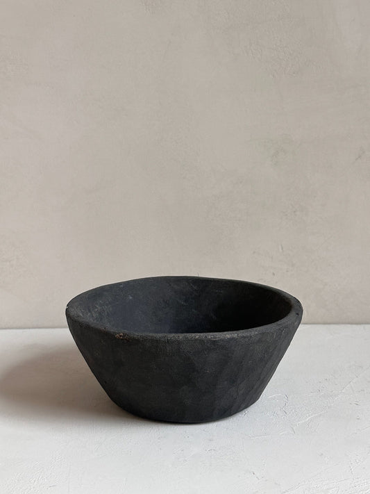 The Corner - Black wooden bowl N°8 - Decoration