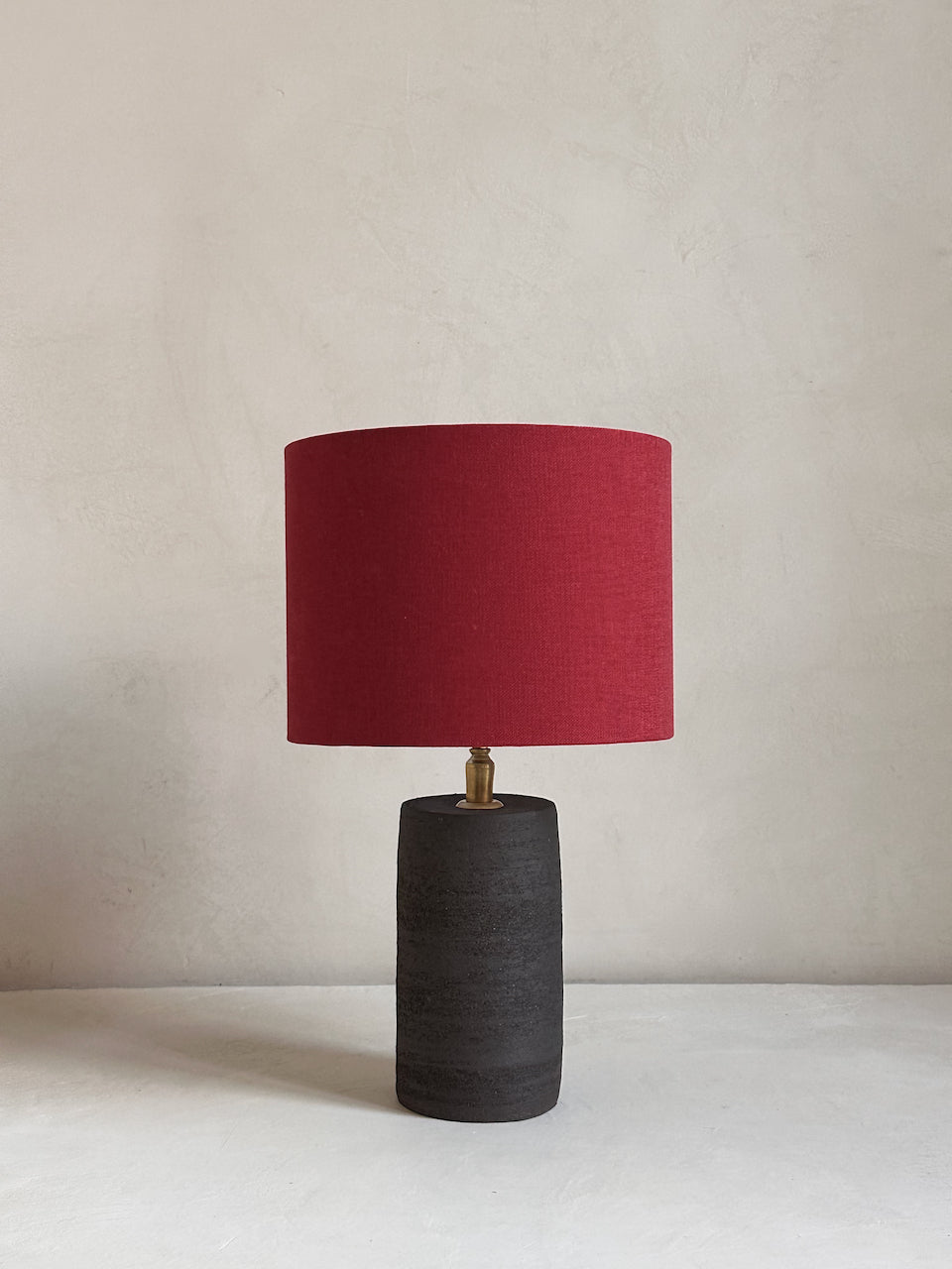 The Corner - Brown clay lamp N° 3 - Lighting