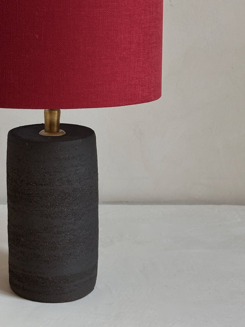 The Corner - Brown clay lamp N° 3 - Lighting