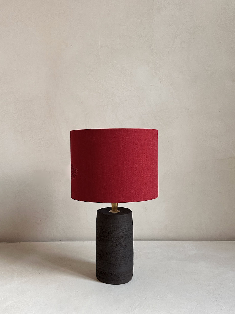 The Corner - Brown clay lamp N° 3 - Lighting