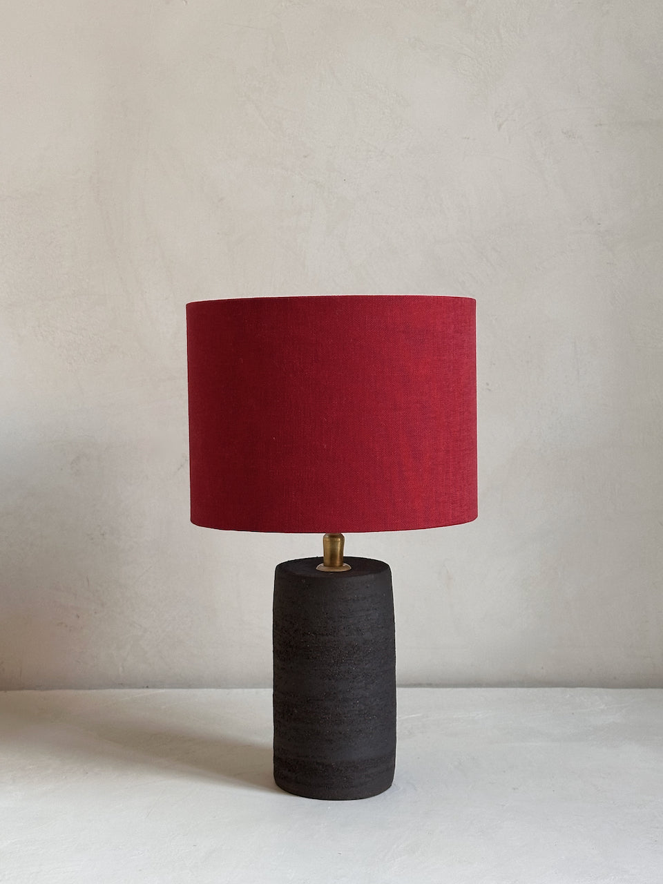 The Corner - Brown clay lamp N° 3 - Lighting