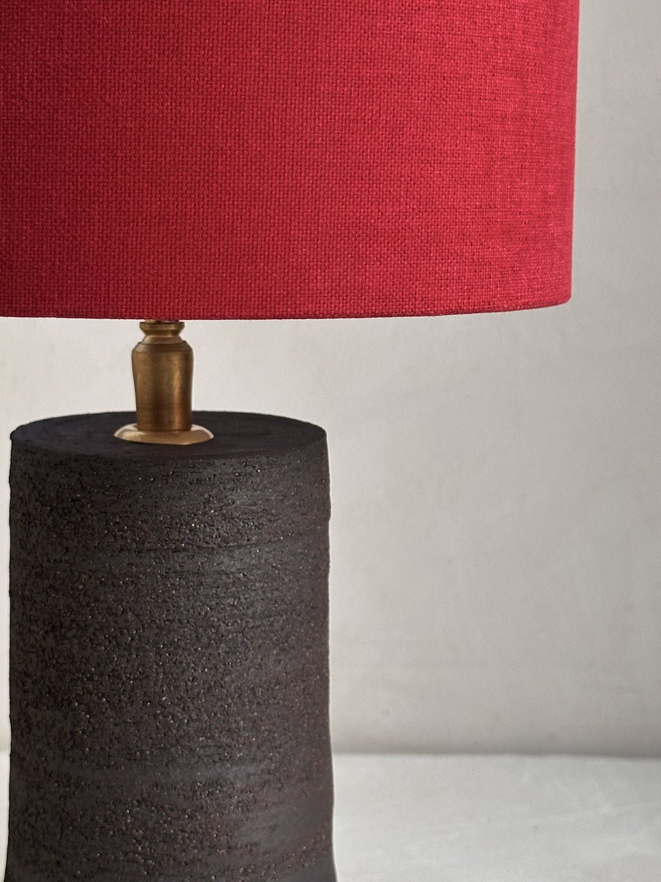 The Corner - Brown clay lamp N° 4 - Lighting