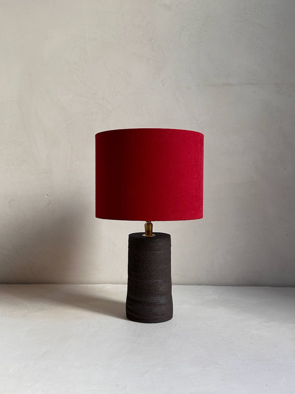 The Corner - Brown clay lamp N° 4 - Lighting