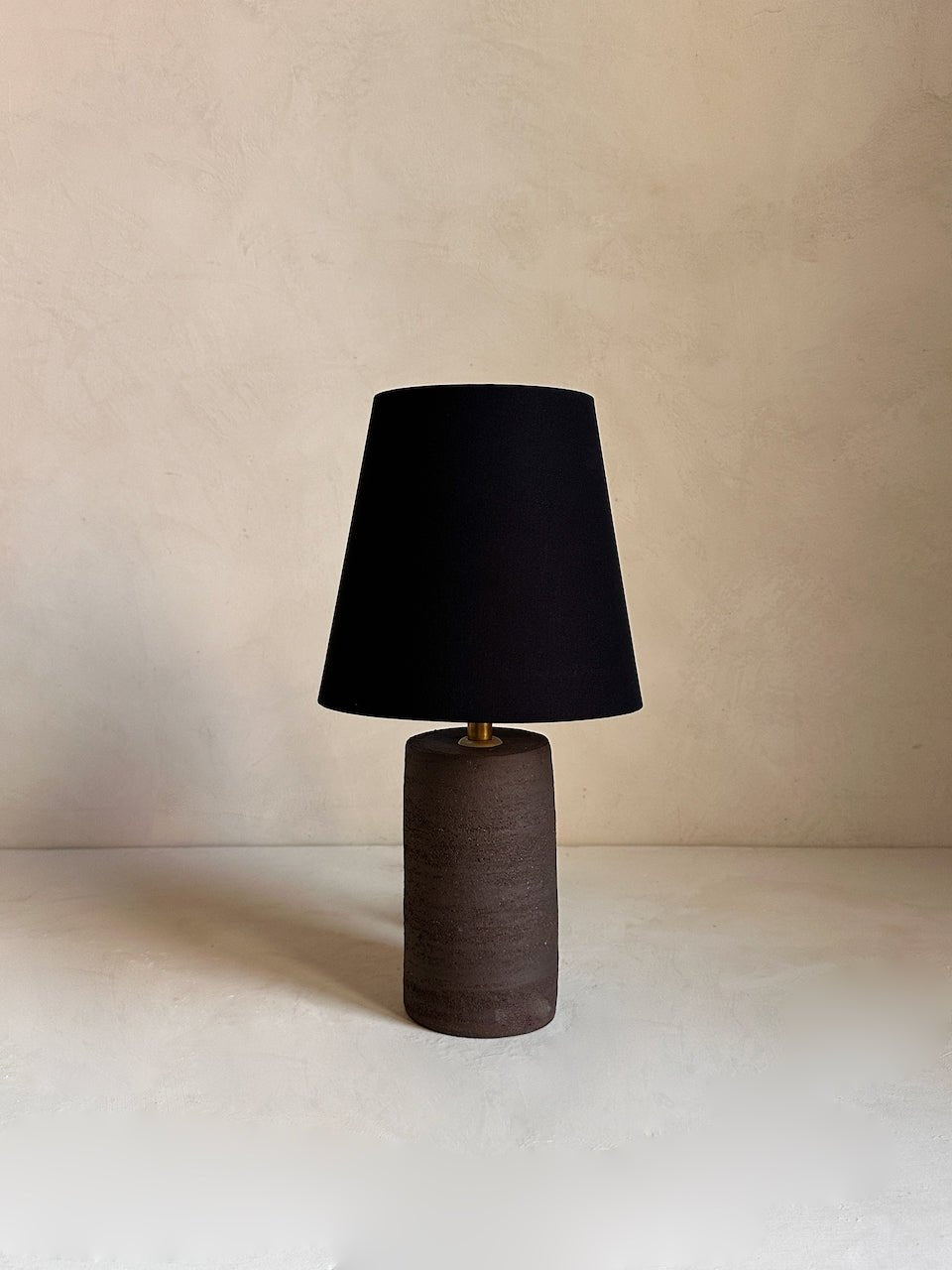 The Corner - Brown clay lamp N° 4 - Lighting