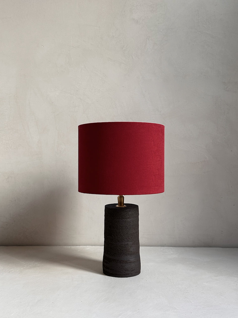 The Corner - Brown clay lamp N° 4 - Lighting