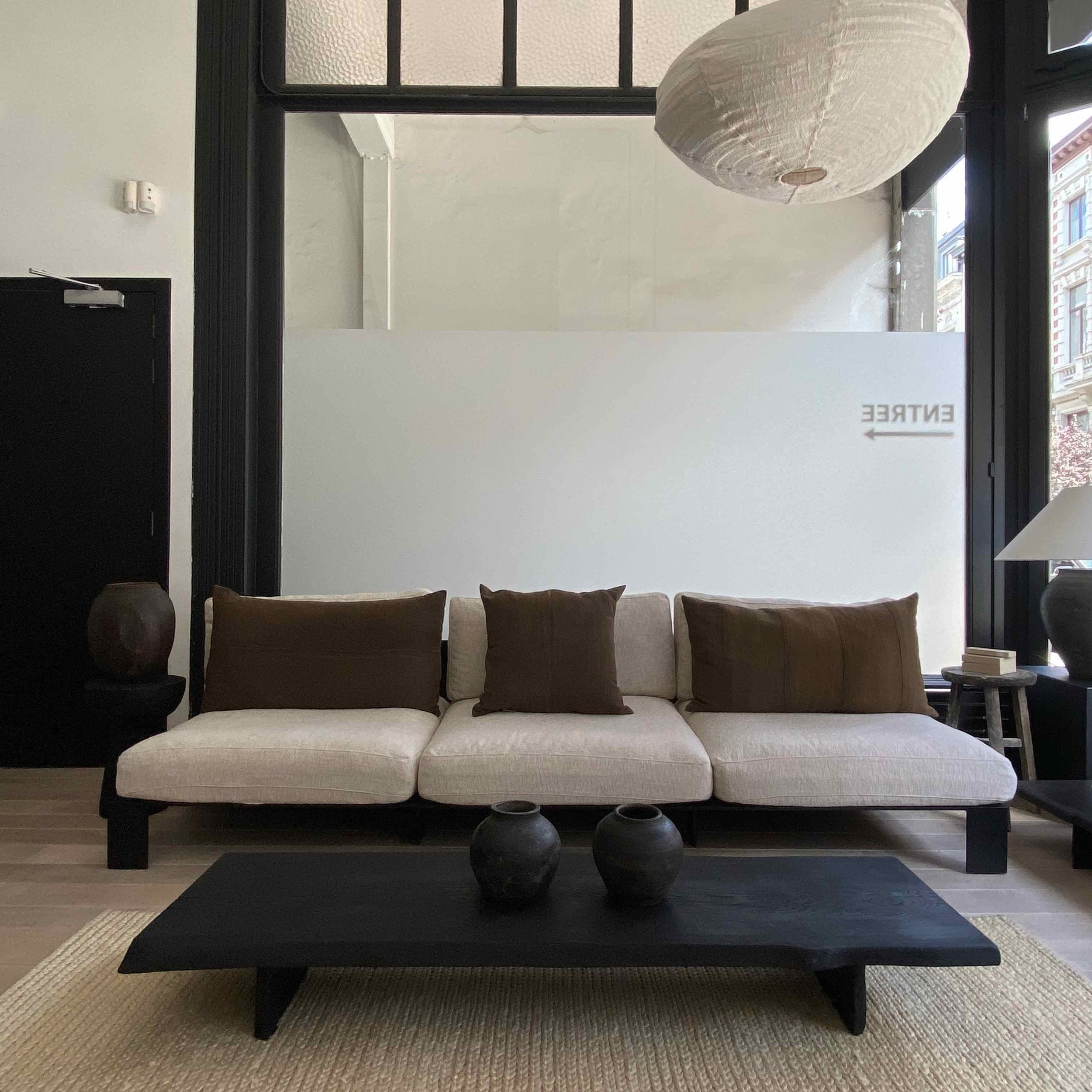 The Corner - Burnt oak coffee table No 8 - Coffee Tables & Consoles