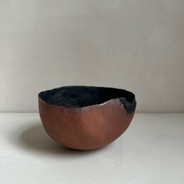 The Corner - Burnt wood bowl N° 1 - Ceramics